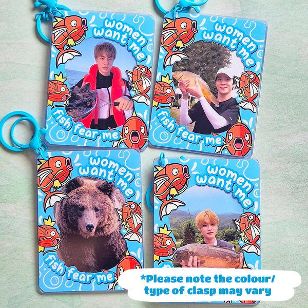 Fish Fear Me Toploader Keychains