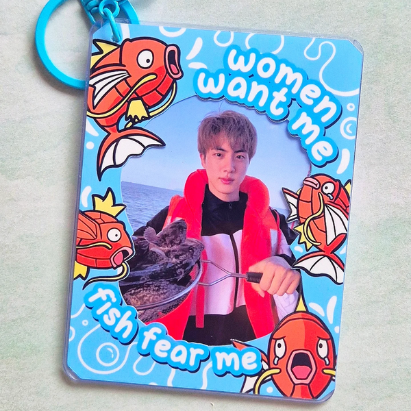 Fish Fear Me Toploader Keychains