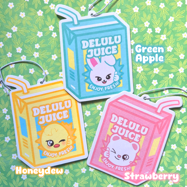 SKZoo Delulu Juice Air Fresheners