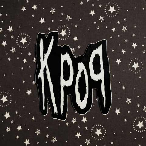 K-Pop K0rn Vinyl Sticker