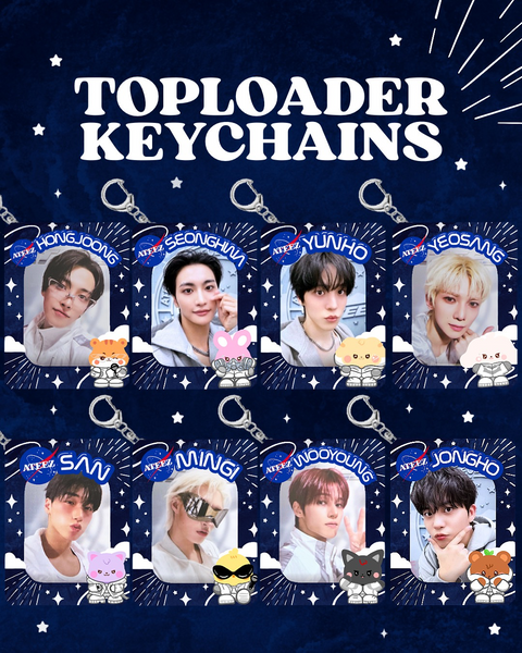 Ateez Members NASA Toploaders