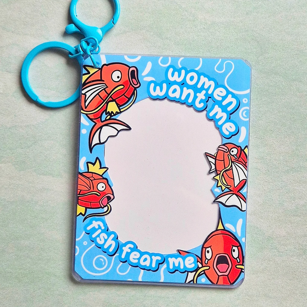 Fish Fear Me Toploader Keychains