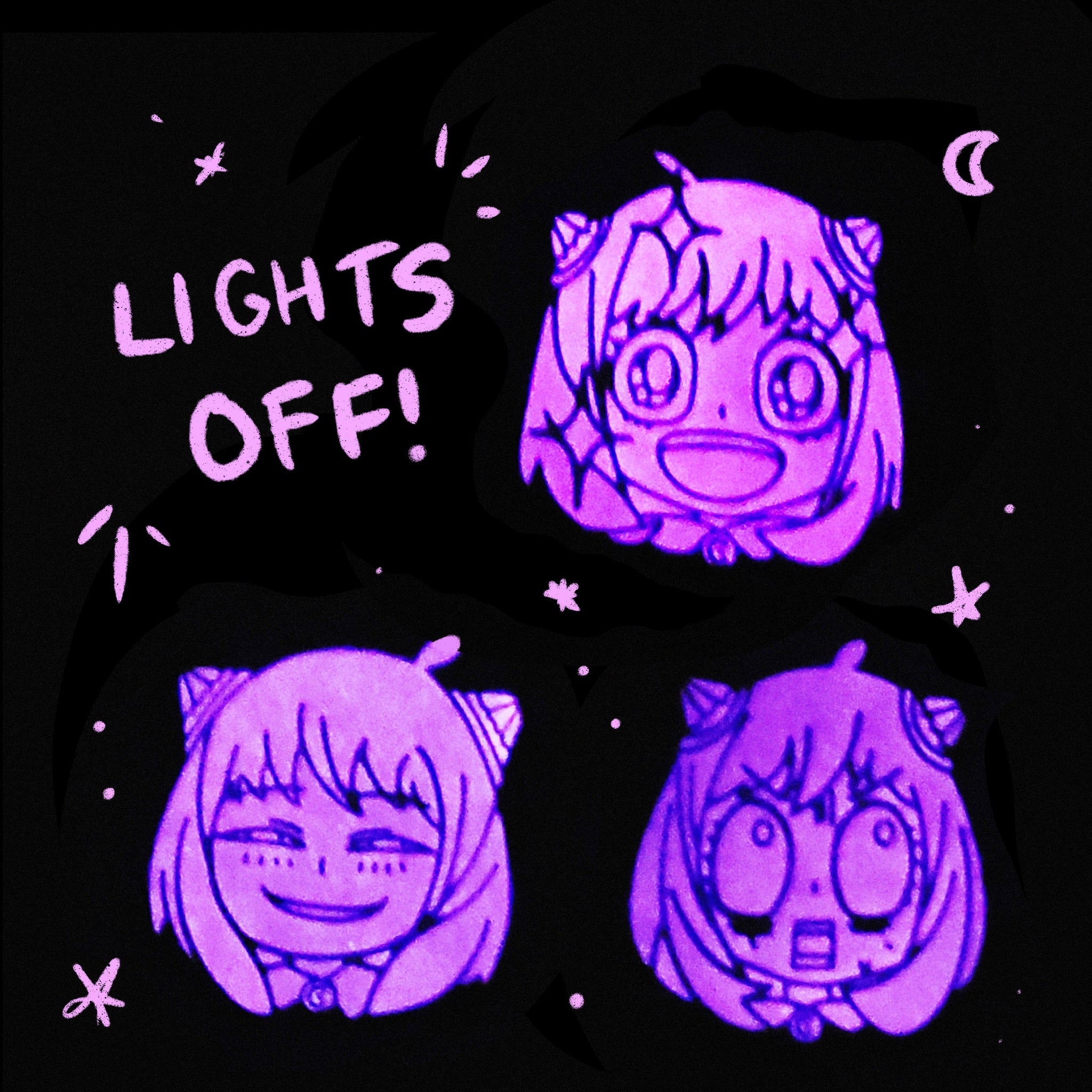 MANGA GLOW: ANYA HEADS